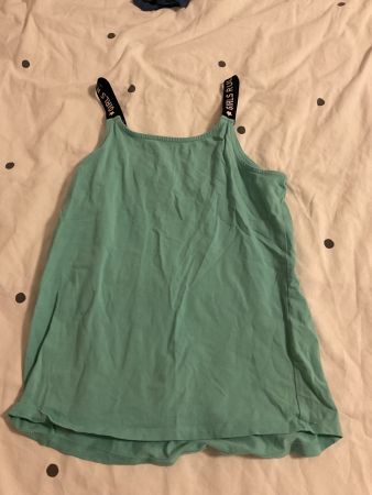 Sommer Top Gr.146/152 Türkis "Girls Rule" Top Zustand