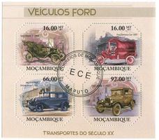Block "Ford Model T". Mosambik.