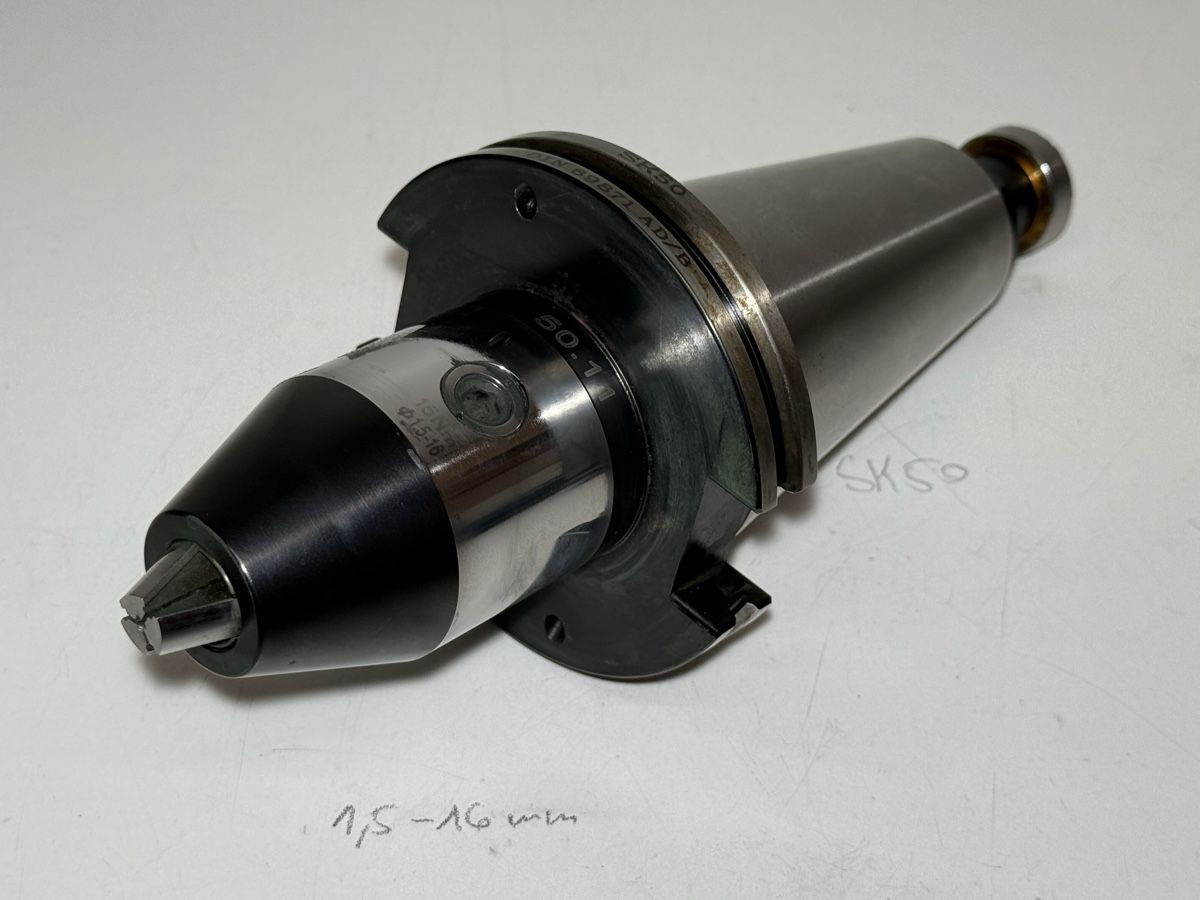 Tutti gli attrezzi: ISO50 SK50 Kurzbohrfutter Bohrfutter 1.5-16mm – Usato da Boswil venduto da ABLagerBoswil 4