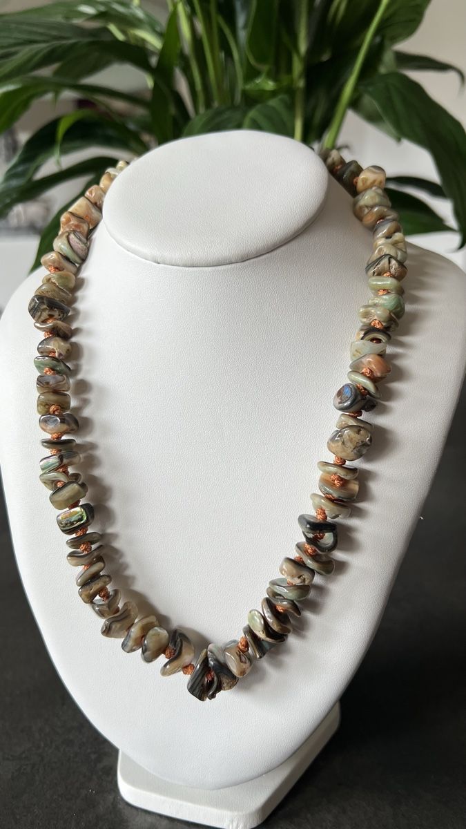 Catenine: Collier et pierre natural – Usato da Nyon venduto da stylevintage79 1