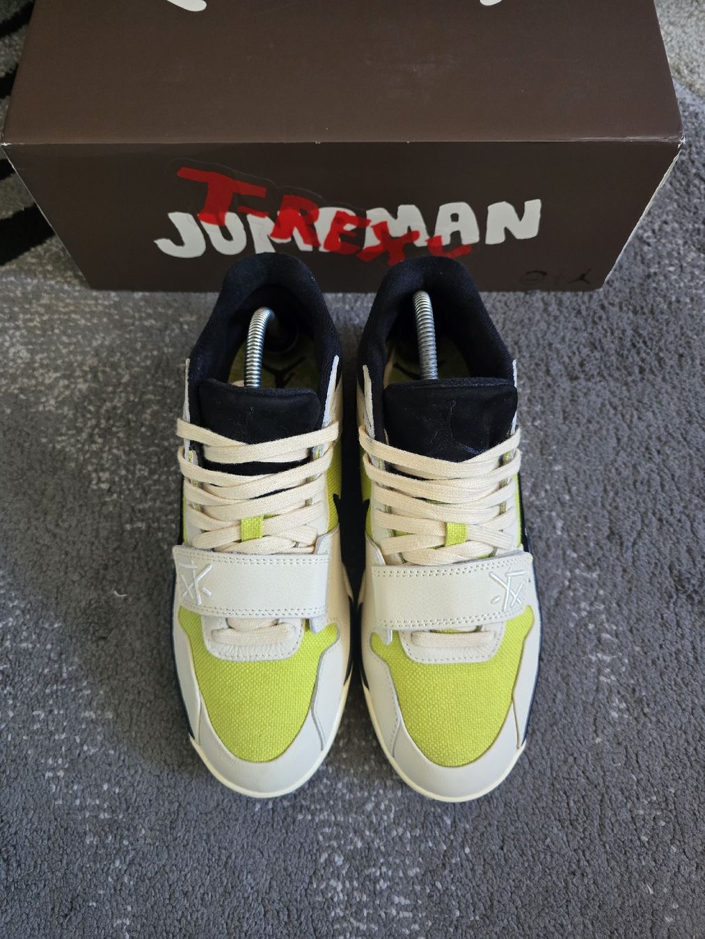 Chaussures hommes: Jumpman Jackx travis scott lime  – Neuf (Voir description) à Bôle par A_Kickstory 1