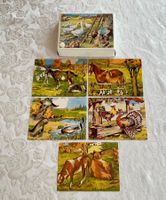 ALTES HERZIGES KLÖTZCHEN PUZZLE
