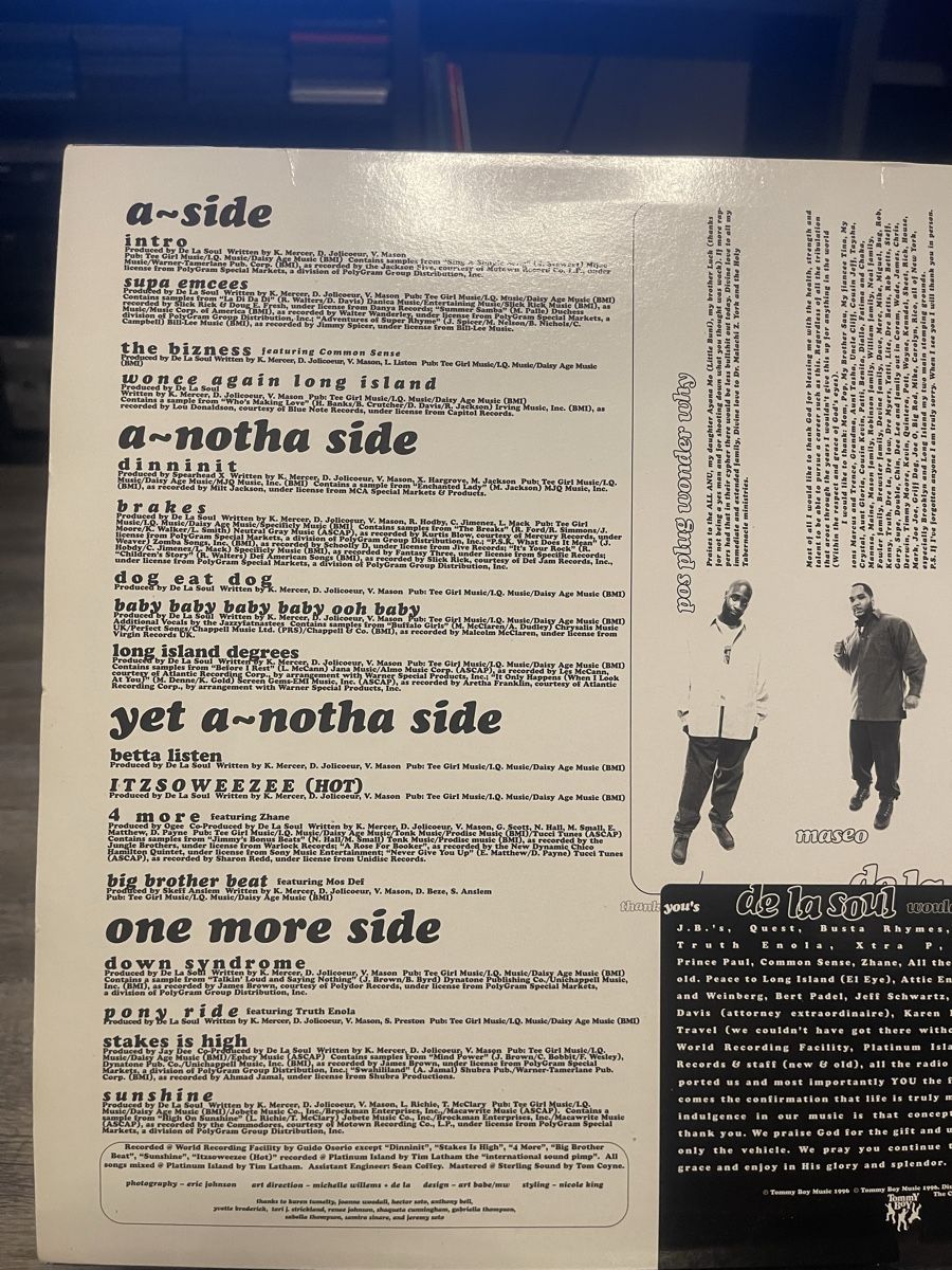 Dischi in vinile: De La Soul / stakes is high – Nuovo (secondo la descrizione) da Dagmersellen venduto da stonefinger 1