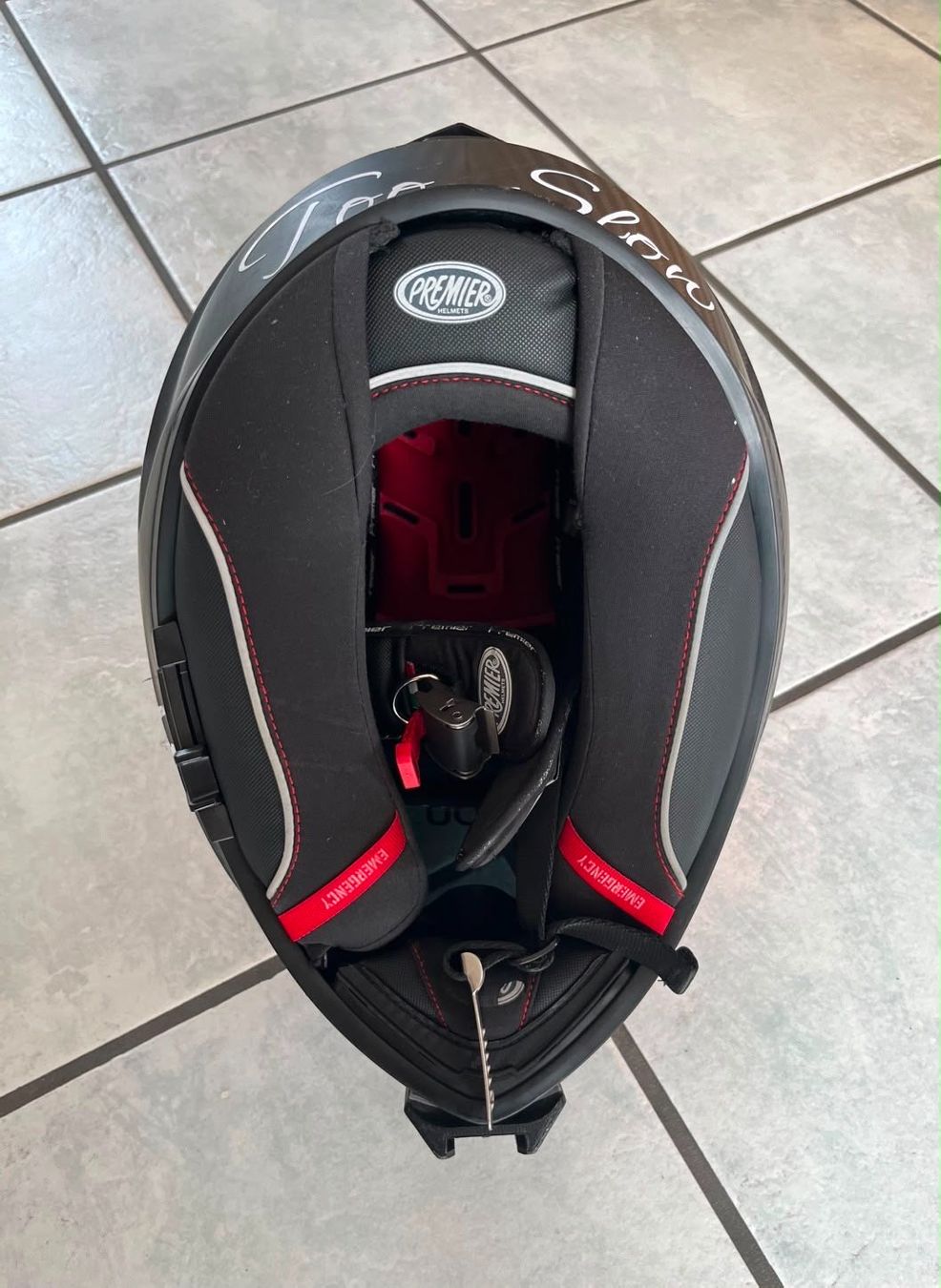 Caschi & visiere: Motorradhelm Premier Devil Matt Carbon – Usato da Berikon venduto da nena27 5