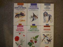 Lots de 24 livres, collection Gründ , thème la nature