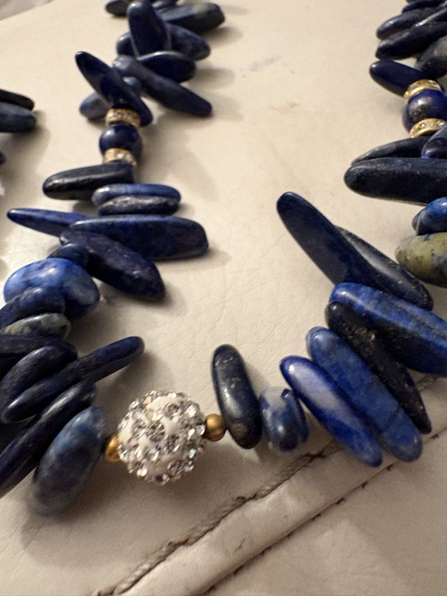 Altri gioielli: Lapislazuli Set, Kette und Armband – Usato da Zürich venduto da Nevada1 1