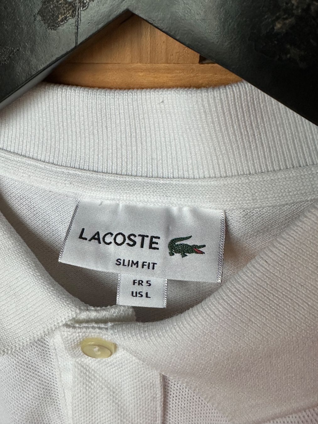 Lacoste Magliette Polo: Lacoste White Polo – Nuovo (secondo la descrizione) da Villars-Burquin venduto da Iliasso 2