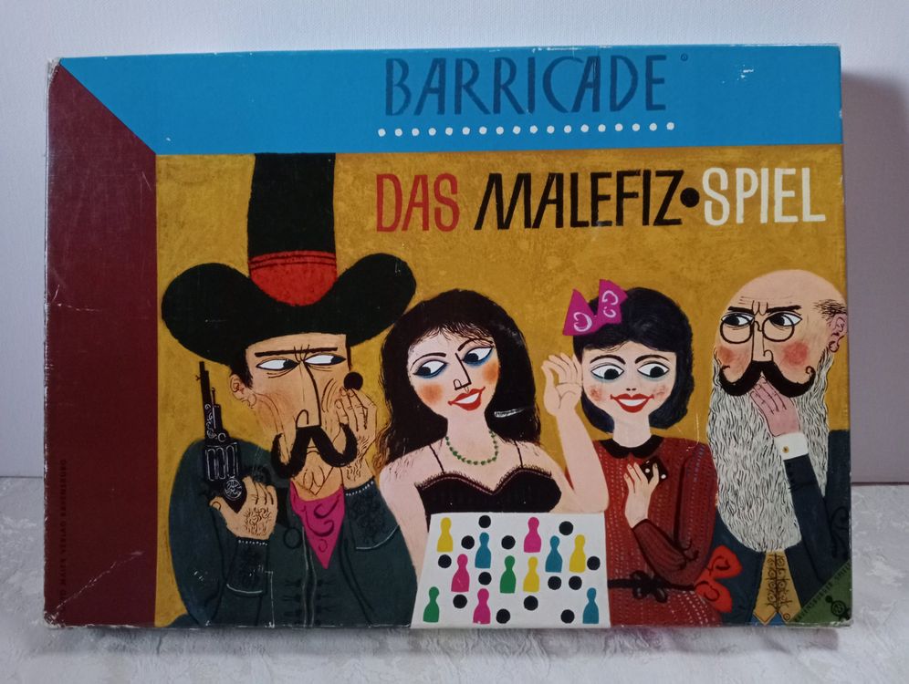 Malefiz Brettspiel Vintage Ravensburger komplett Anleitung | Kaufen auf ...