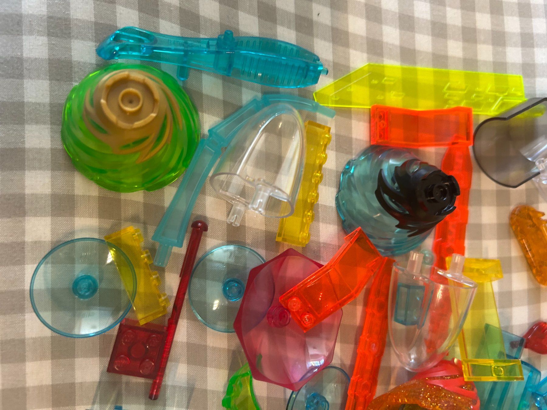 Lego Giocattoli: 70 grosse Transparente Lego Teile diverse Farben – Usato da Volketswil venduto da Daniel68ernst 2