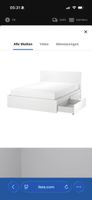 Ikea Bett inkl Matratze und Lattenrost 