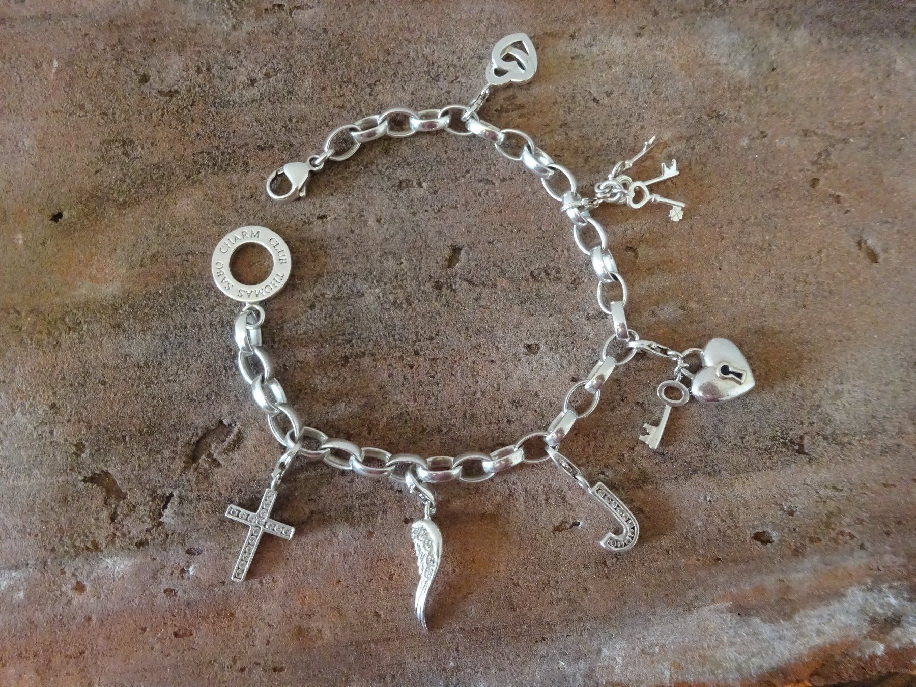 Thomas Sabo Bracciali & Braccialetti: Bettelarmband Glücksarmband / 925 Silber – Usato da Esslingen venduto da FetteSchnecke 3