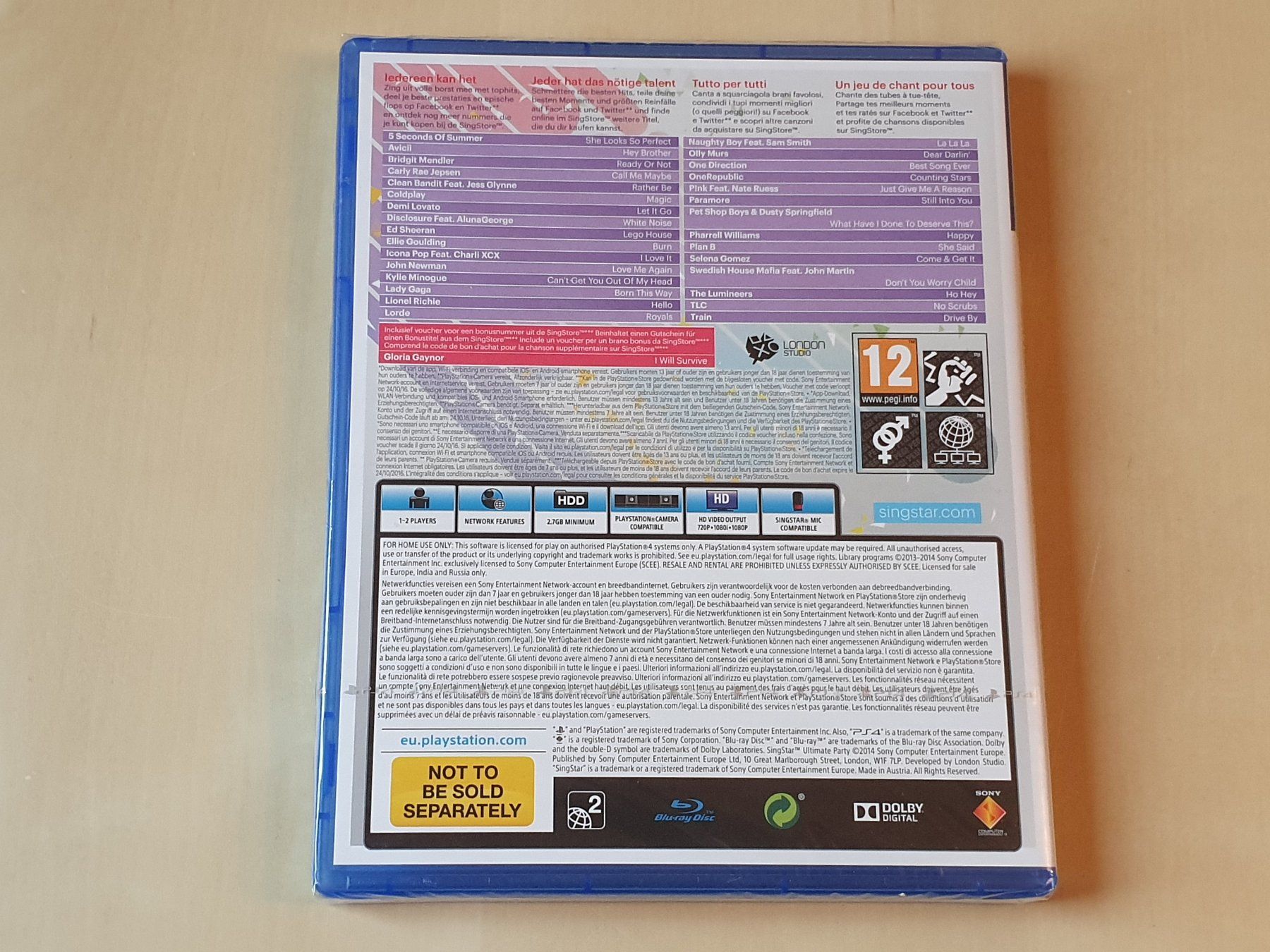Sony Spiele: Singstar Ultimate Party neu und ovp – Neu und originalverpackt aus Stansstad von collectorsshop 1