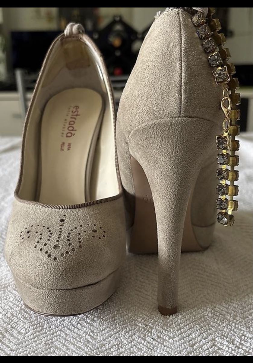 Scarpe da donna: Escarpins talons en daim – Nuovo (secondo la descrizione) da Salgesch venduto da ago_th8v 1