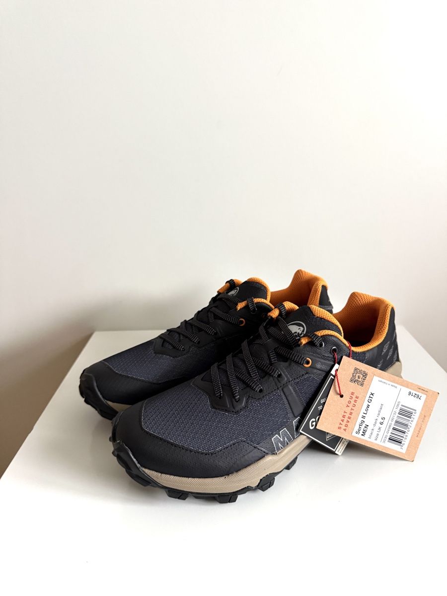 Mammut Scarpe da uomo: Mammut Sertig II Low Gore Tex Wanderschuhe gr 46 – Nuovo (secondo la descrizione) da Zürich venduto da Altruisti 2