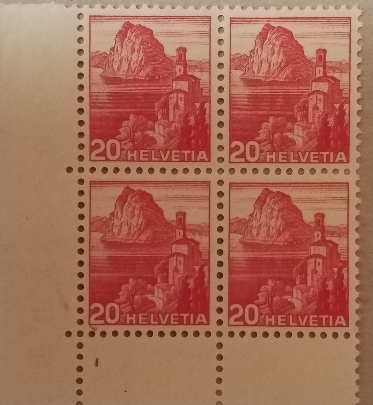 Tous les timbres: 540) Abart Fleck unter der 2 ** – D'occasion à Baden par Eggi 1