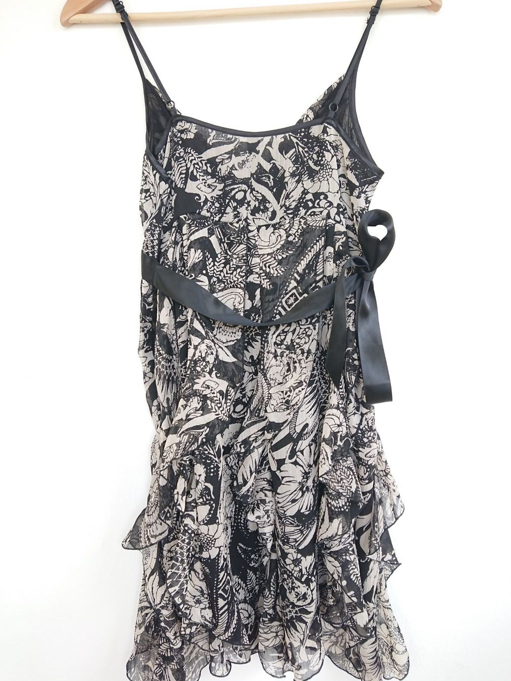 Zebra Kleider: Damen Kleid Zebra Gr. S Schwarz Beige – Gebraucht aus Hallau von CHACLA 4