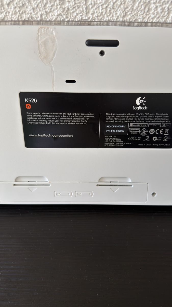 Logitech Tastaturen: Logitech K520 – Neu (gemäss Beschreibung) aus Vevey von diogodasilva_ 4