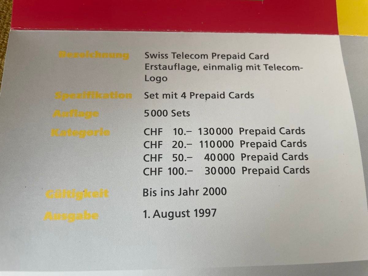 Swisscom Schede telefoniche: Sammlung international phone Card – Nuovo e nell'imballaggio originale da Schüpfen venduto da Schuepfen45 2