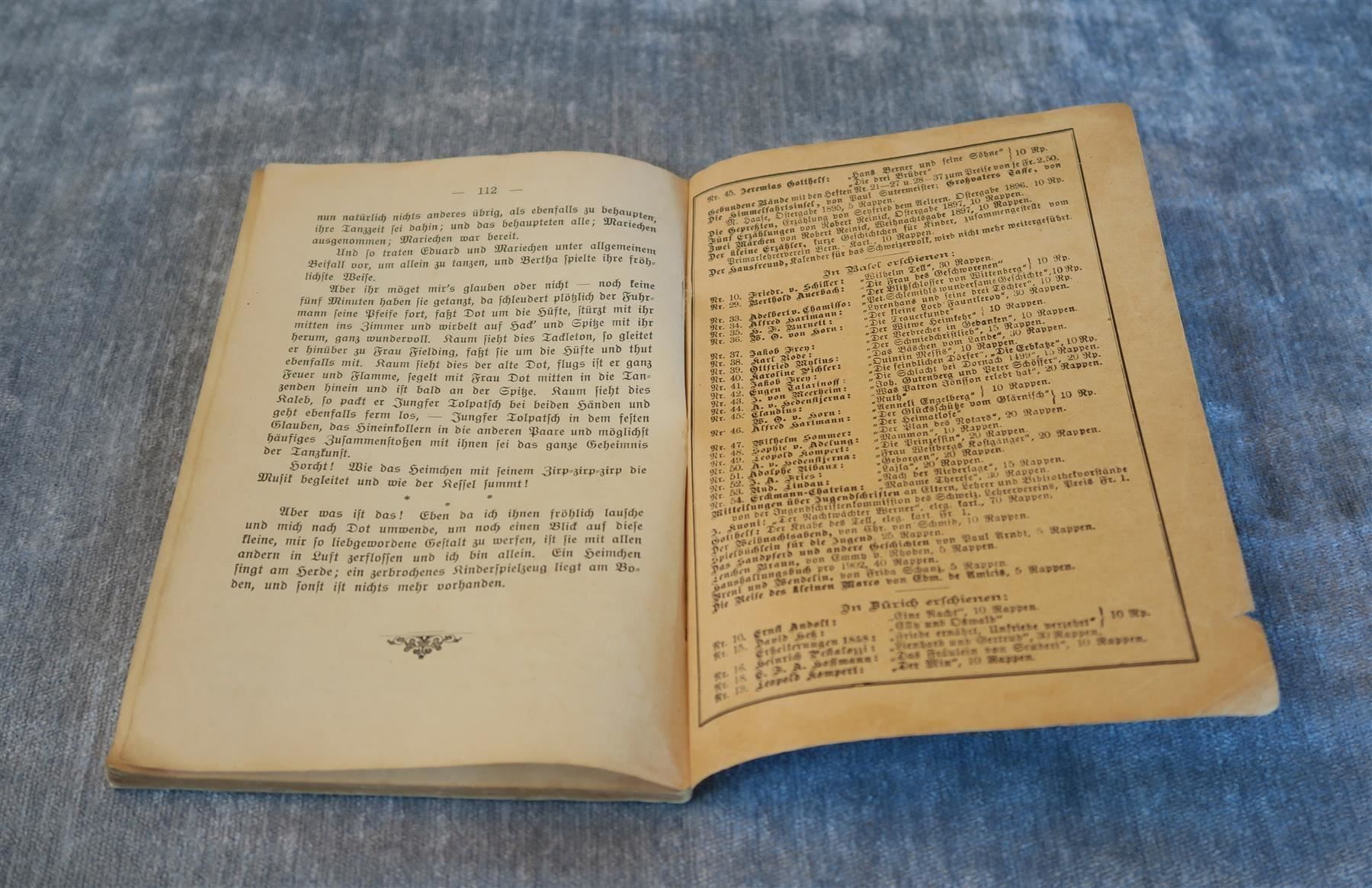 Libri: Das Heimchen am Herde – Usato da Brittnau venduto da marlenestone 3
