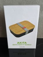 Akita Lunchbox aus Bambus, neu & originalverpackt!