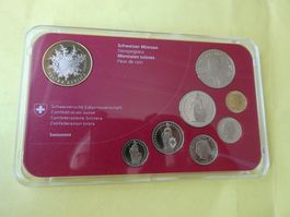 Schweiz 2018, Münzsatz  stempelglanz