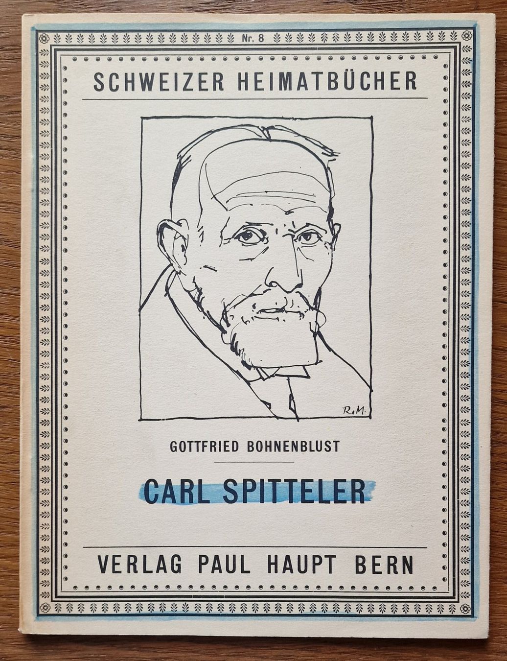 Bücher: Bohnenblust, Gottfried:   Carl Spitteler – Gebraucht aus Röthenbach i. E. von Heureka5