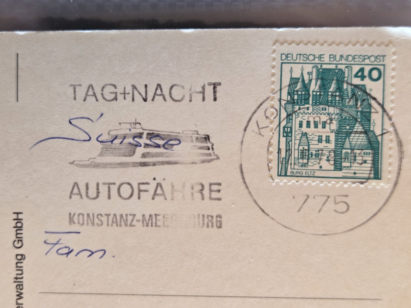 Cartoline postali: Ansichtskarte Insel Mainau Deutschland – Usato da Dintikon venduto da Vexi 1