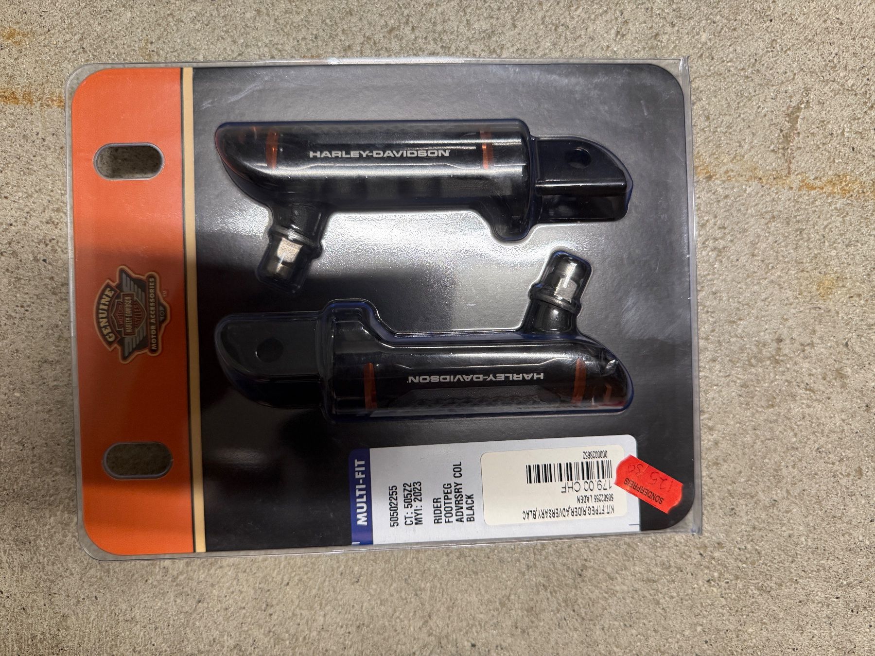Harley-Davidson Tutti i ricambio per moto: 50502255 Harley-Davidson Fahrerfussrasten – Nuovo e nell'imballaggio originale da Ostermundigen venduto da jas_9j7d 1