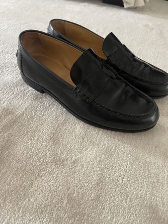 HERMÈS Mokassins Kennedy schwarz 36.5