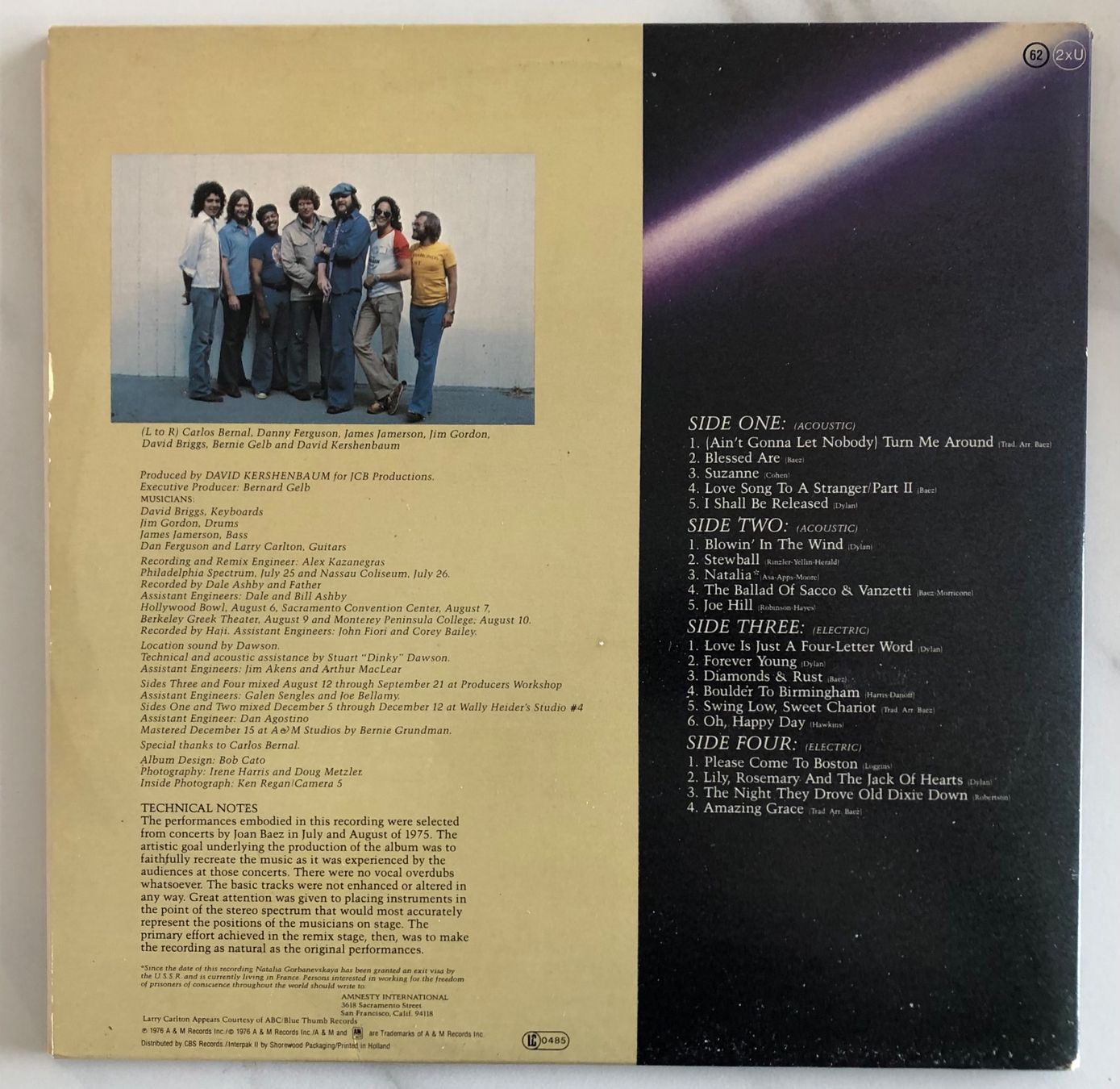 Schallplatten: JOAN BAEZ - FROM EVERY STAGE – Gebraucht aus Poliez-Pittet von Newtown-Records 1