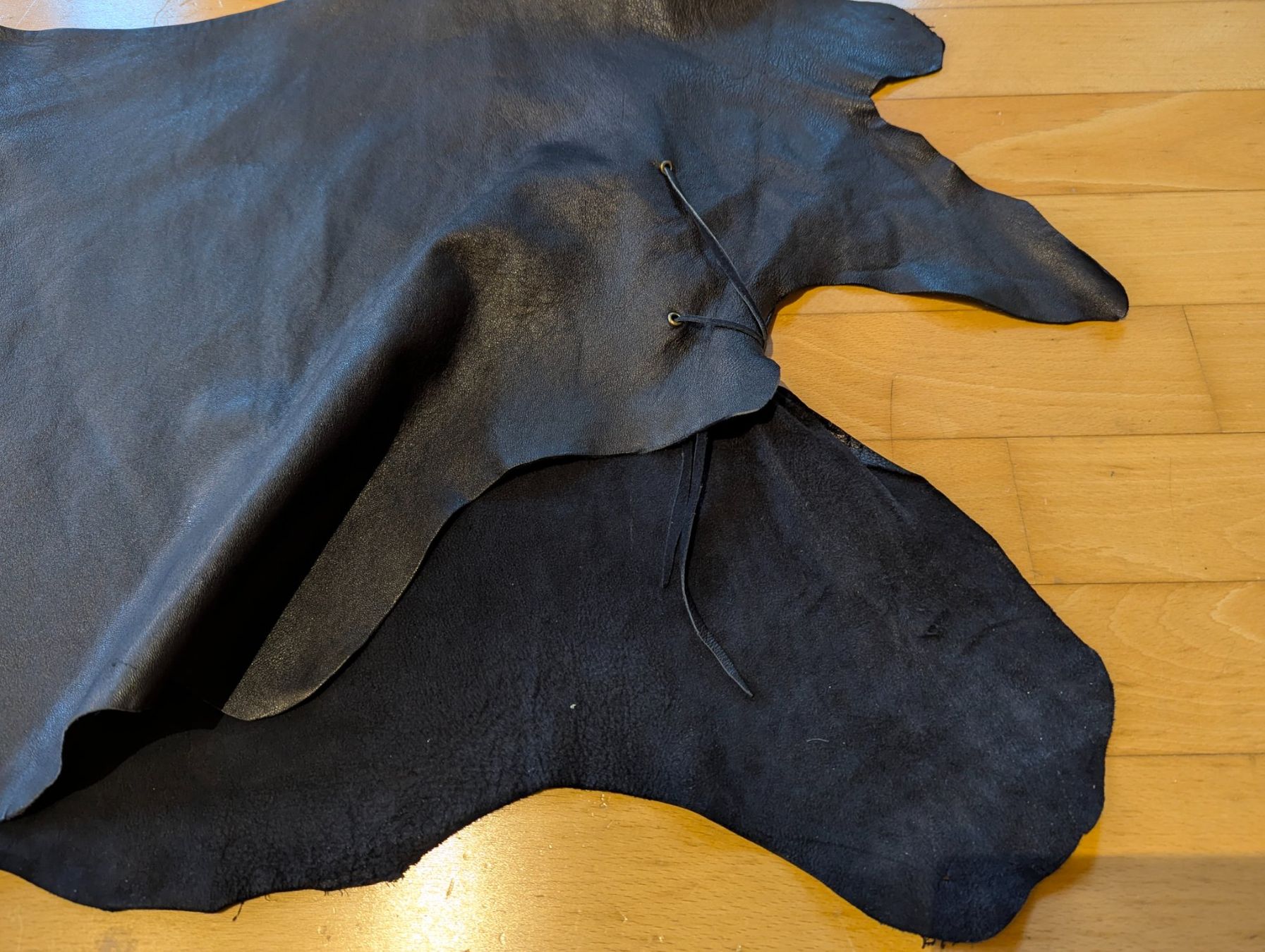 Chemisiers: Leder Bluse – D'occasion à Unterengstringen par Olifant4 5
