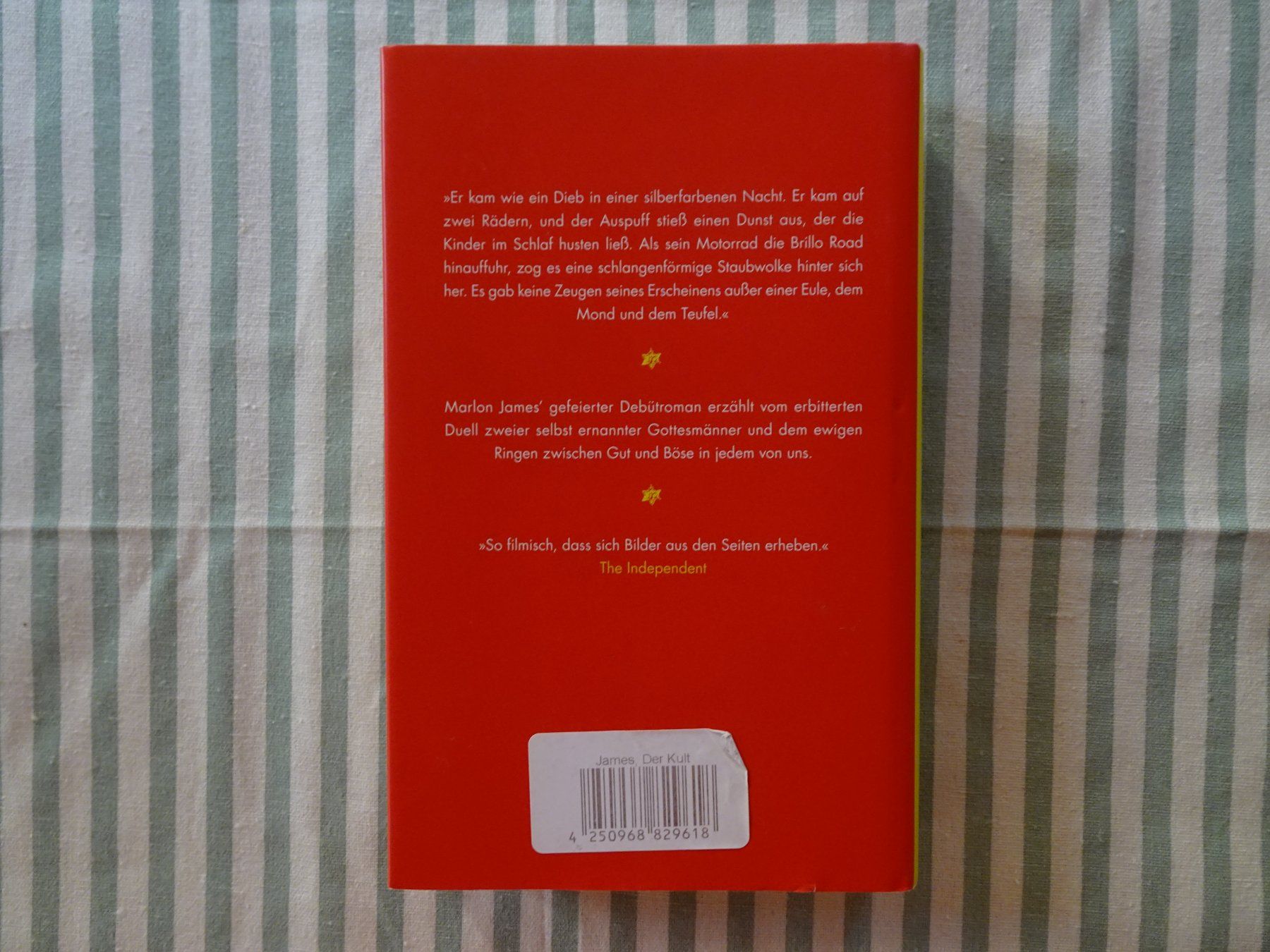 Libri: Marlon James - Der Kult - B483 – Usato da Küssnacht am Rigi venduto da Bookslove-Divers 1