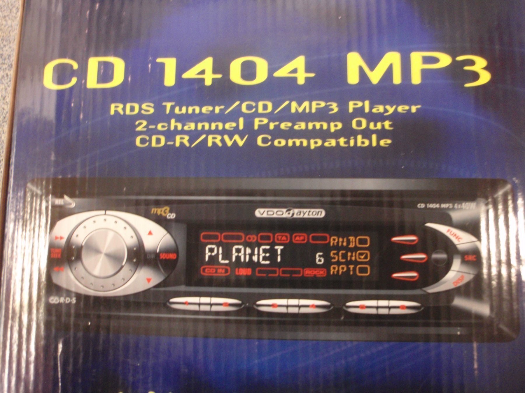 Radio: Autoradio  VDO dayton 1404  mit CD / MP3 – Nuovo e nell'imballaggio originale da Boswil venduto da pavo1 2