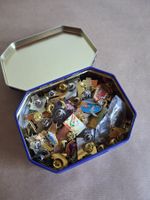 b/ 100+ Pins mit Verschluss. Gemäss Bildern