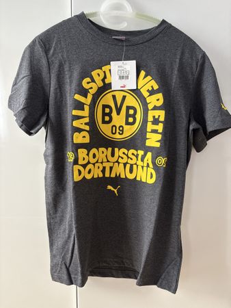 BVB Slogan T-Shirt, Gr. 176, NEU