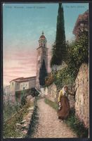 Morcote /Lago di Lugano, Via della chies