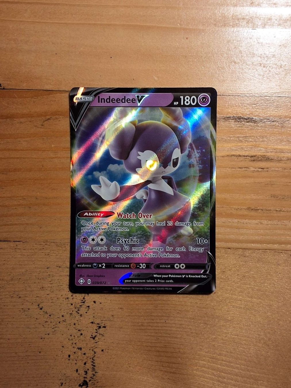 Pokémon Carte collezionabili: Carte pokémon - IndeedeeV – Usato da Bellevue venduto da kil_djy9