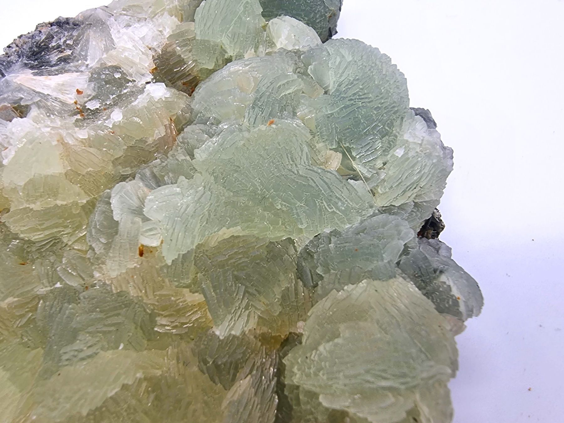 Minerali & Pietre curative: Prehnite, Merelani Mine, Arusha, Tanzania – Usato da Figino venduto da panshop 2