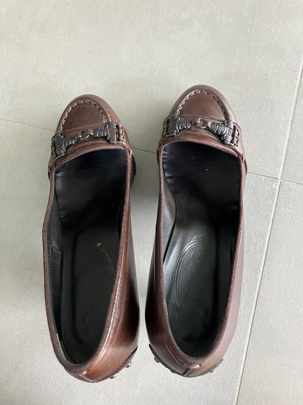 Tod'S Damenschuhe: Tod's escarpins marrons style mocassins – Gebraucht aus Vich von SophieCo 2