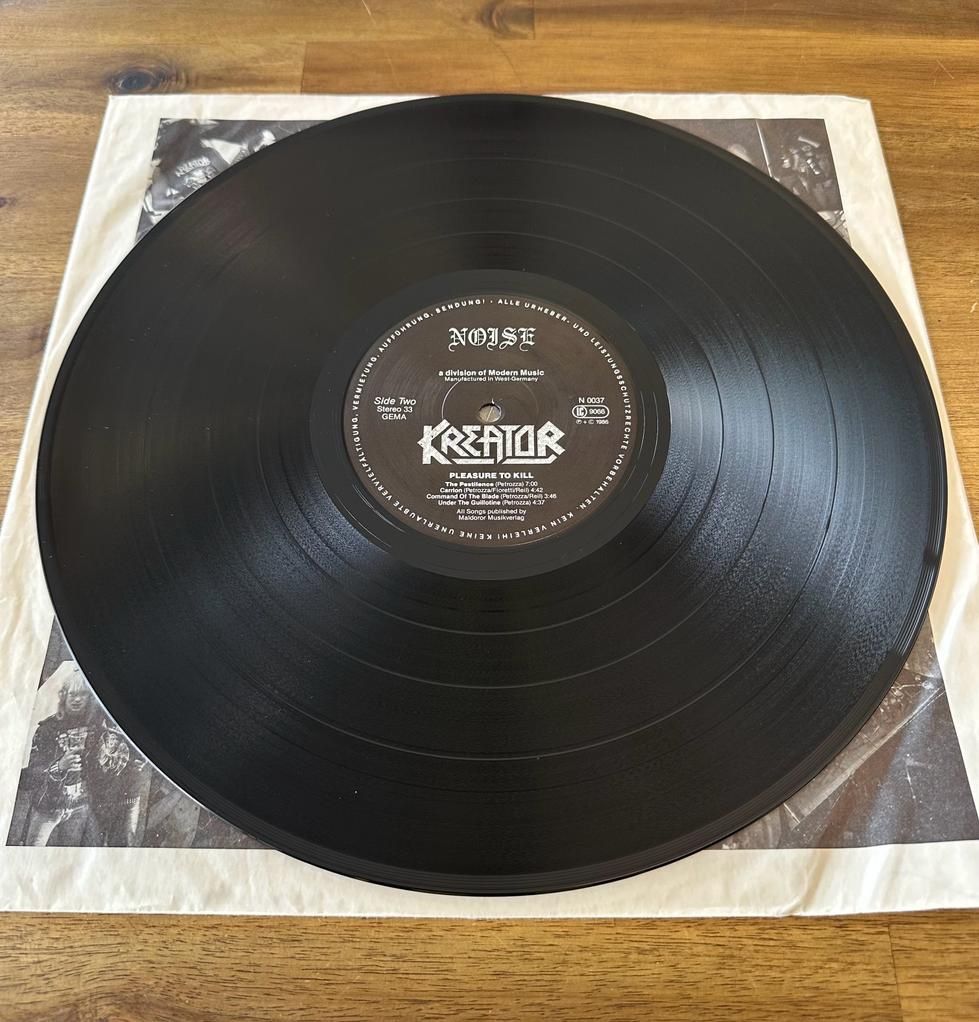 Schallplatten: Kreator Pleasure to Kill 1986 – Gebraucht aus Belp von B7L0 5
