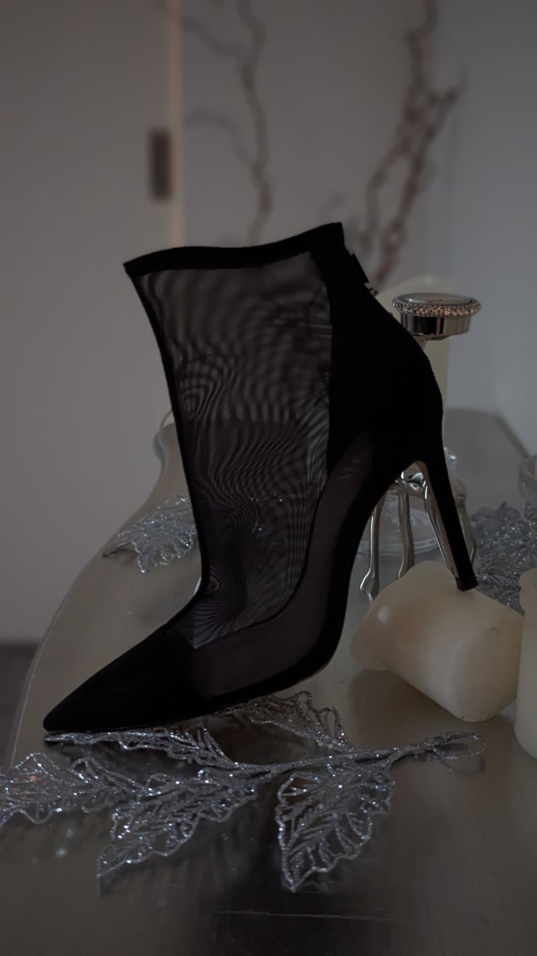 Zara Scarpe da donna: schicke transparente Stiefeletten – Nuovo (secondo la descrizione) da Winterthur venduto da losa_p966 1