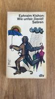 Ephraim Kishon: Wie unfair, David! Satiren,1970