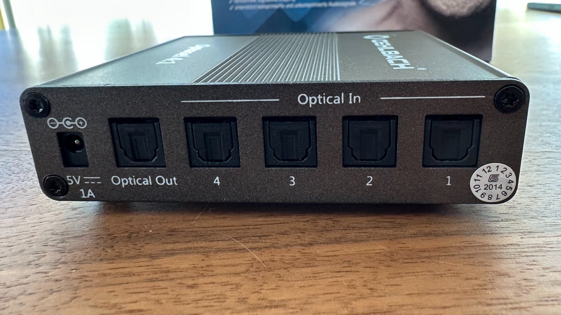 Oehlbach Lecteurs & Adaptateurs: Toslink-Switch Oehlbach Optosel 4:1 – D'occasion à Sutz par Hawk70 2