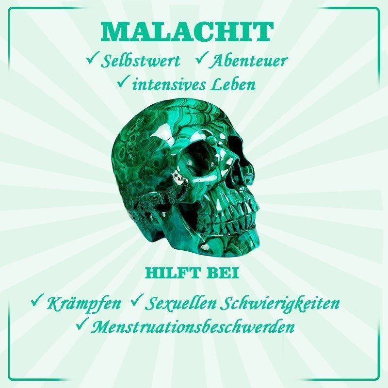 Catenine: MALACHIT CABOCHON EDELSTEIN KETTE – Nuovo e nell'imballaggio originale da Zürich venduto da MEVAS-Schmuck 5
