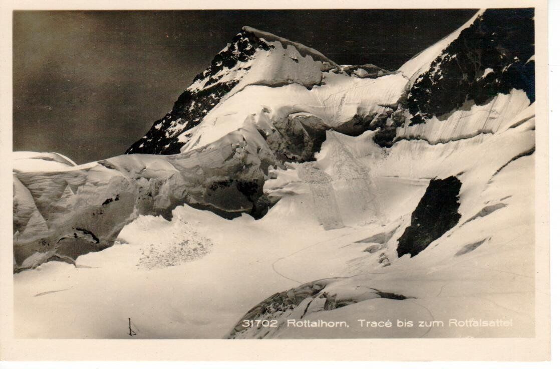 Ansichtskarten: Rottalhorn   1927 – Gebraucht aus Wolhusen von Curver9