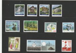 CH Frankaturware Einzelmarken Postfrisch **  2012