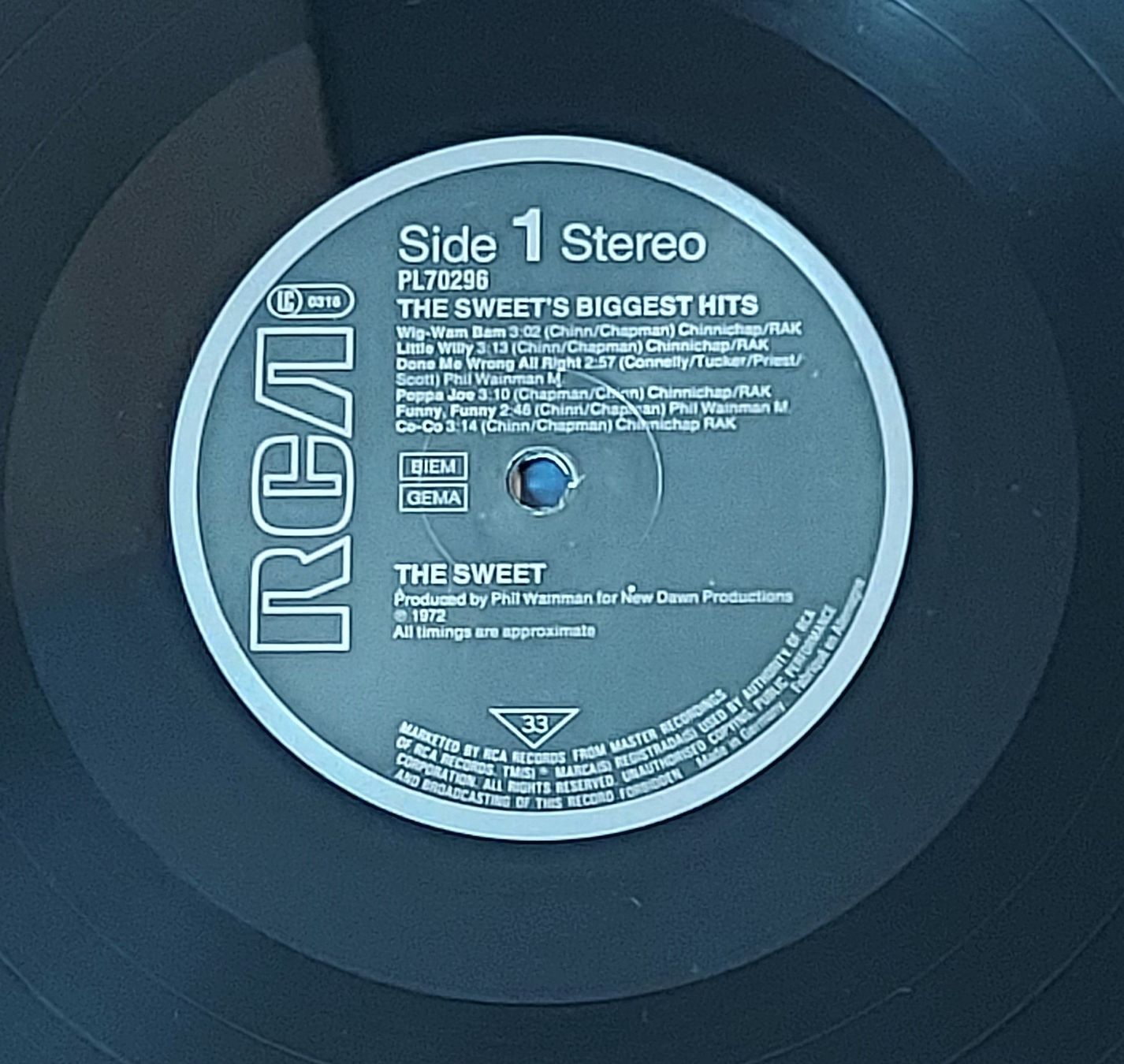 Dischi in vinile: LP - THE SWEET - BIGGEST HITS – Usato da Steckborn venduto da Quo7 1