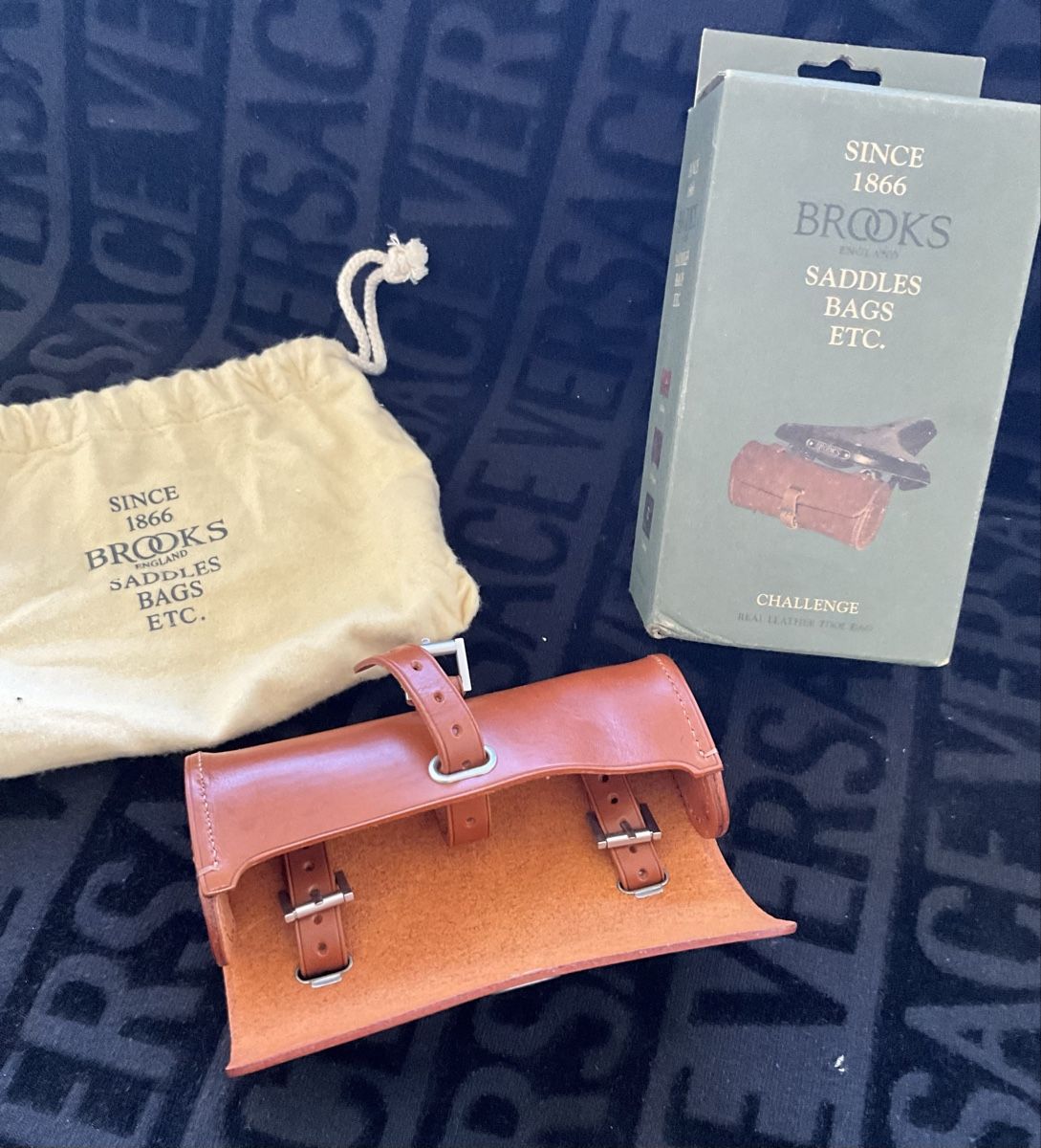 Brooks Pezzi di ricambio: Brooks Challenge Satteltasche, Leder, NEU – Nuovo e nell'imballaggio originale da Zürich venduto da thovala 2