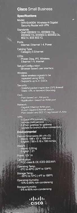 Cisco Small Business Wireless Router (Gebraucht) in Reinach BL für CHF ...
