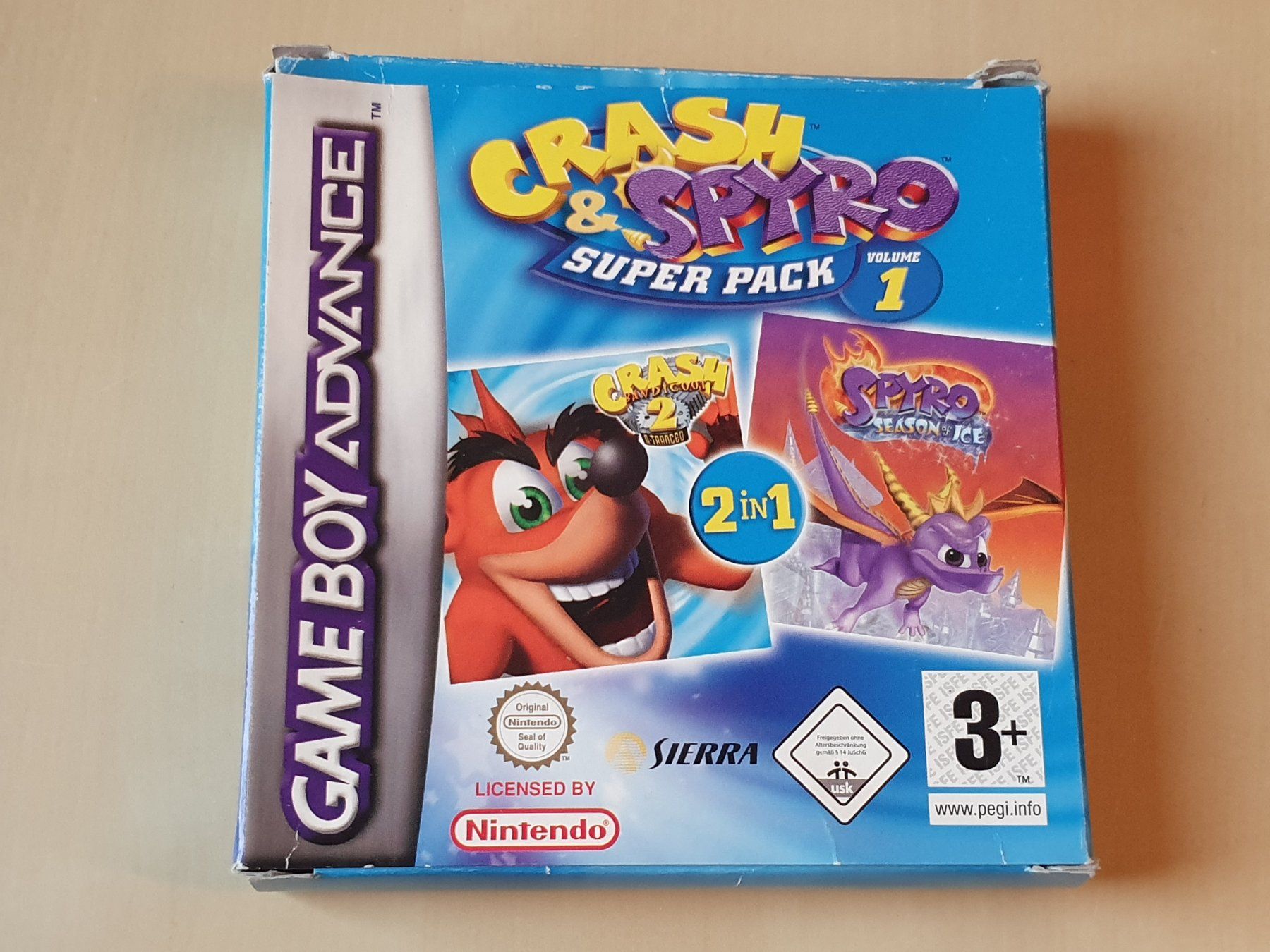 Nintendo Giochi: Crash & Spyro Super Pack Vol. 1 – Usato da Stansstad venduto da collectorsshop